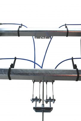 Soporte de cable de tracción para tubo del eje - 408202.001 - Cables