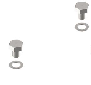 Juego de tornillos Cojinete de guía - 208362.001 - Cojinete de rodamiento