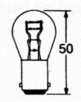 Bombilla piloto 24V/21/5W - 407623.001 - Iluminante