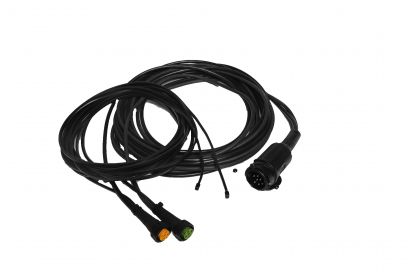 Cable principal - enchufe de 13 pines, 2x salida DC (bayoneta de 8 pines) - 415510.001 - Cable de co