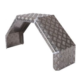 Guardabarros de aluminio de un solo eje