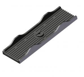 Soporte carril de quilla 2,5 "x12" - 6X1065.023 - Remolque de barco