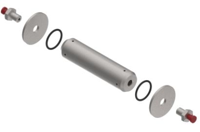 Perno completo. Ø35x140,5mm - 706154.004 - Piezas de repuesto del dispositivo de sobrecarga