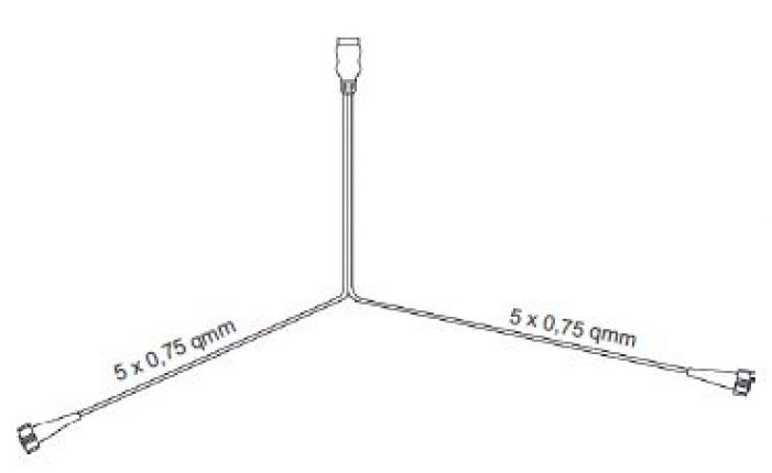 Cable principal - enchufe de 7 pines - 402748.001 - Cable de conexión