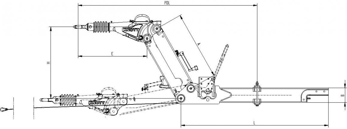 Enganche de inercia tubo altura ajustable